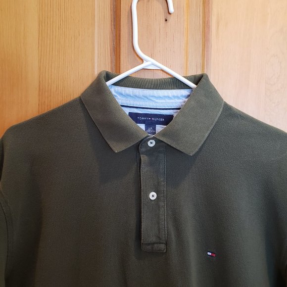 Tommy Hilfiger Men's Long Sleeve Polo Shirt, Size: L - Picture 3 of 16